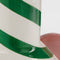 Mica Decorations Stratt Vaas - Keramiek - H28 x Ø22 cm - Groen