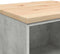 vidaXL - Garagekast - 60x51x85 - cm - massief - grenenhout - betongrijs