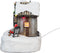 Luville Kerstdorp Miniatuur Santa's Shop - L16,5 x B12 x H13,5 cm