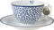 Laura Ashley Blueprint Collectables Kop en Schotel koffie set - Floris 26 cl. - Porselein