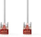 Nedis CAT6 Netwerkkabel - RJ45 Male - RJ45 Male - S/FTP - 1.50 m - Rond - LSZH - Grijs - Envelop