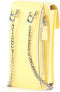 GUESS Picnic Mini Crossbody Bag - Schoudertas voor smartphone - 3 vakken - Lemon
