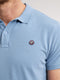 Petrol Industries - Heren Klassieke Polo Dolphin - Blauw - Maat L