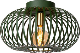 Lucide MANUELA - Plafonnière - Dimbaar - Ø 39,5 cm - Groen