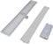 vidaXL - Doucheafvoer - 2 - st - rechthoekig - 930x140 - mm - roestvrij - staal