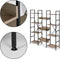 Staand Metalen Rek met 11 Planken, Modern Design