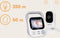 Lionelo Babyline 3.2 - Babyfoon Premium - Full HD camera 2.8’’ - 3x zoom - bereik 50 m / 350 m - nachtmodus 7 m - twee-weg communicatie