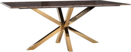 Richmond Eettafel Conrad Faux Emperador Marmer
