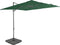 vidaXL - Parasol - met - draagbare - voet - groen