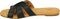 UGG Teague - Dames Slippers - Zacht leer - Black leather