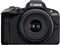 Canon R50 - Systeemcamera travel kit - RF-S 18-45mm f/4.5-6.3 IS STM-lens 24,2 MP - Zwart