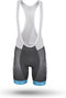 Race Bibs Women - Fietsbroek - Compressie Lycra Power - Aqua