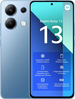 Redmi Note 13 - Smartphone - 8GB RAM - 512GB opslag - Blauw