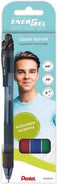 Pentel - Gelschrijver Energel-X BL107 0.4mm assorti