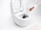 Brabantia MindSet WC Borstel met houder - Siliconen - Vrijstaand en hangend - Mineral Fresh White