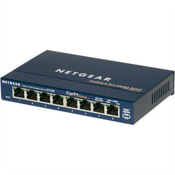 NETGEAR GS108 - Netwerk Switch - Unmanaged - 8 poorten - 1 Gbps