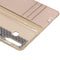 Accezz Samsung Galaxy A9 (2018) - Wallet Softcase Bookcase - 3 pashouders - goud