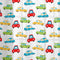 Gordijn Cool Kids Scalextric (140 x 260 cm)