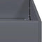 vidaXL - Plantenbak - 40x40x30 - cm - staal - antracietkleurig