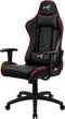 Aerocool AC110 AIR Universele gamestoel Gecapitonneerde zitting Zwart, Rood