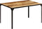 vidaXL - Eettafel - 140x80x76 - cm - massief - mangohout