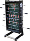 Cougar Scorpion Kick Voetbaltafel Opklapbaar in Zwart - Tafelvoetbal tafel incl. 2 ballen en scoreteller - Indoor voetbal tafel van 126x61x80cm