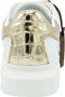 GUESS Salerno - Dames Sneakers - Gouden achterkant - Wit/Goud - Maat 39
