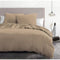 Home Linge Passion - Dekbedovertrekset 3-delig - Microvezel 82 g - 220 x 240 cm - Beige