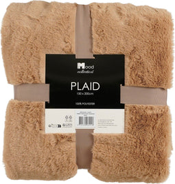 In The Mood Collection Bronte Fleece Deken - L200 x B150 cm - Beige