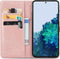 iMoshion Hoesje Geschikt voor Samsung Galaxy S21 Hoesje Met Pasjeshouder - iMoshion Mandala Bookcase - Rosé Goud
