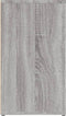 vidaXL - Dressoir - 80x30x54 - cm - bewerkt - hout - grijs - sonoma - eikenkleurig