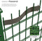 tectake Privacyfolie - 70 meter - 19 cm hoog - UV-bestendig - buxus - 401882