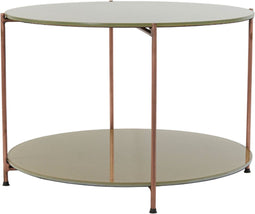 D - Light & Living - Salontafel BELITA - Ø65x45cm - Bruin