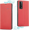 iMoshion Hoesje Geschikt voor Huawei P Smart (2021) Hoesje Met Pasjeshouder - iMoshion Slim Folio Bookcase - Rood