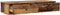 vidaXL - Wandschap - met - lades - 100x37,5x19 - cm - bewerkt - hout - oud - houtkleurig