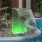 vidaXL - Zwembadfontein - met - RGB - LED's - 51 - cm - acryl