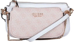Guess Mika - Crossbodytas - 2 tasjes - Roze