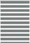 vidaXL - Zebra - rolgordijn - 105x100 - cm - stofbreedte - 100,9 - cm - donkergrijs