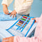 Schooletui met Accessoires Frozen Blauw (22 pcs)