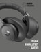 Fresh 'n Rebel Clam2 ANC - Draadloze Over-Ear Koptelefoon - 60 uur batterijduur - Storm Grey