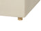 LERMON - Driezitsbank - Beige - Polyester