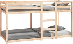 vidaXL - Stapelbed - massief - grenenhout - 90x200 - cm