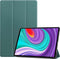 imoshion Tablet Hoes Geschikt voor Lenovo Tab P11 Pro - imoshion Trifold Bookcase - Donkergroen /Donkergroen