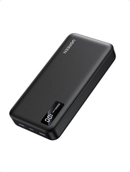 UGREEN - Powerbank 20000mAh - 3 Poorten Snelladen - Zwart