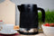 Moderne Zwarte Waterkoker 1.7L - BPA-Vrij - Zilver / Zwart - Model 2024 - C295C - 1.7 Liter