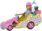 Barbie Stacie - Go-kart - Raceoutfit met afneembare vlag en puppymand - Multi kleuren