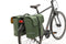 New Looxs Odense Double - Dubbele Fietstas - Geschikt voor MIK Bagagedrager - Waterafstotend Polyester - 39 Liter - Groen