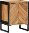 vidaXL - Nachtkastje - 40x30x50 - cm - Massief - Acaciahout