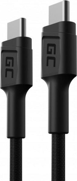Green Cell KABGC31 USB-kabel USB 2.0 0,3 m USB C Zwart