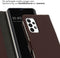 Selencia Samsung Galaxy A23 (5G) - Echt Lederen Bookcase - 3 Pashouders - Bruin